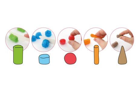 forme en playmais - Flocons de maïs – 10doigts.fr