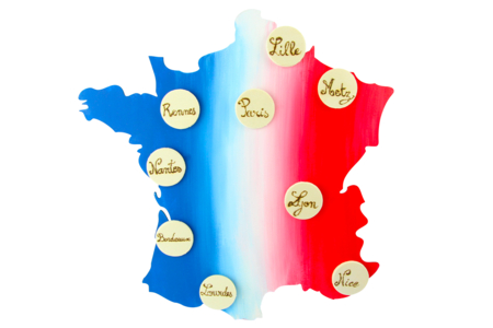 France en bois - Silhouettes en bois – 10doigts.fr