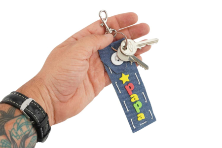 idee cadeau fete pere enfant porte clef - Porte-clés et range-clés pour Papa – 10doigts.fr