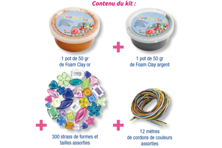 Kit 12 médaillons dorés ou argentés - Activités manuelles fête des mères – 10doigts.fr