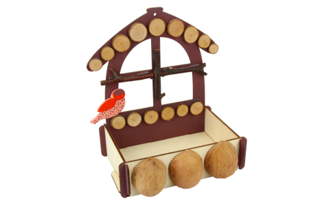 mangeoir oiseau brindilles - Décors nature – 10doigts.fr
