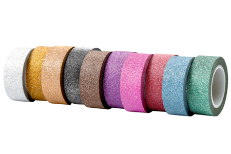 masking tape pailleté - Adhésifs colorés et Masking tape – 10doigts.fr