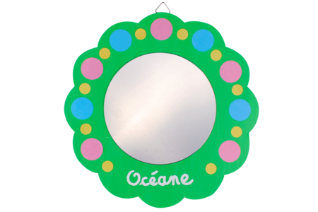 miroir à customiser - Miroirs – 10doigts.fr