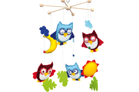mobile hiboux - Supports pour mobiles – 10doigts.fr