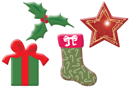 motifs de noel bois - Déco en bois peints – 10doigts.fr