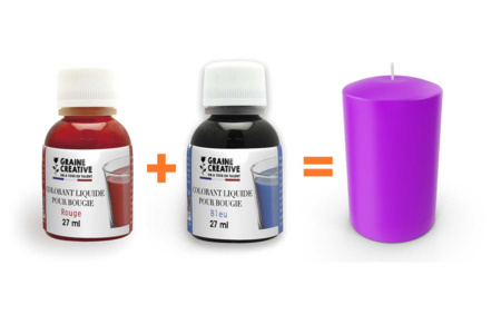 nuance colorant bougie - Parfums et Colorants Bougies – 10doigts.fr