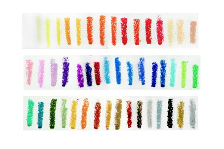 nuancier pastel - Pastels et Fusains – 10doigts.fr