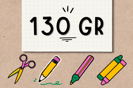 papier 130 gr - Papiers colorés – 10doigts.fr