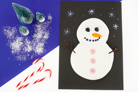peinture mousse activite enfant facile - Activités manuelles Noël – 10doigts.fr