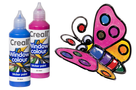 peinture pour vitre - Peinture verre et faïence – 10doigts.fr