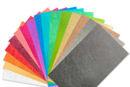 plaque de feutrine assorties 50 x 75 cm - Feuilles de feutrine – 10doigts.fr