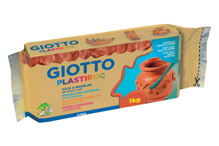plastiroc rouge - Pâtes à modeler autodurcissantes – 10doigts.fr
