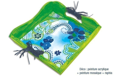 plateau raphia - Paille et Raphia – 10doigts.fr