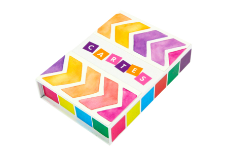 porte carte coloré  - Papiers à motifs – 10doigts.fr