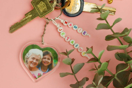 porte clé mamie perles - Bijoux messages – 10doigts.fr