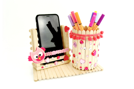 range courrier bâtons - Accessoires en bois – 10doigts.fr