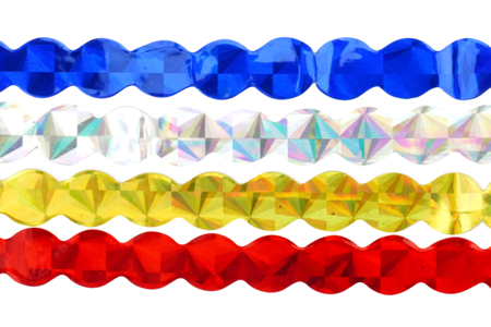 Rubans adhésifs effet sequins - Noeuds et rubans – 10doigts.fr