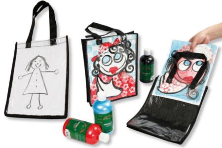 Sac à personnaliser - 30 cm - Sacs, trousses en tissu – 10doigts.fr
