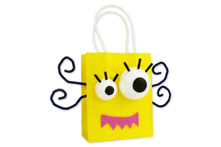 sachets à bonbons halloween monstres - Activités manuelles Halloween – 10doigts.fr