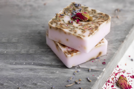 savon carré rose - Base de savon – 10doigts.fr