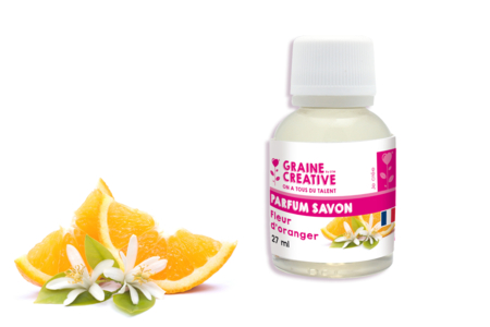Senteur pour savon Fleur d'oranger - 27 ml - Colorants et senteurs – 10doigts.fr