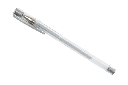 stylo gel argent - Calligraphie, Ecriture – 10doigts.fr