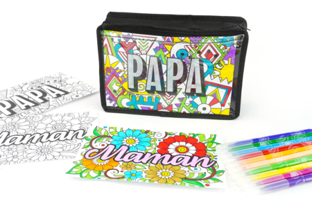trousse de toilettes fête des pères - Activités manuelles fête des mères – 10doigts.fr