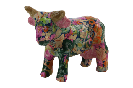 vache en carton à décorer - Animaux en carton – 10doigts.fr