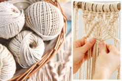 bobine de fil coton - Fils pour Macramé - 10doigts.fr