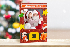 Cadre souvenir Noel Enfant - Kits créatifs de Noël - 10doigts.fr