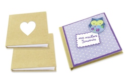 carnet de notes kraft - Albums et carnets - 10doigts.fr
