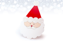 carte de voeux père noel - Kits créatifs de Noël - 10doigts.fr