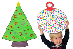 cartes noel géantes - Kits créatifs de Noël - 10doigts.fr - 2