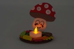 Deco automne bougie Enfant - Décorations d'Automne - 10doigts.fr - 2