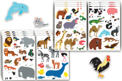 gommettes animaux - Gommettes Animaux - 10doigts.fr