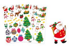 Gommettes de Noël - 3 sets (171 gommettes) - Gommettes Noël - 10doigts.fr
