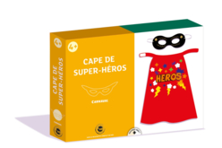 kit créatif cape rouge et masque - Coffret Déguisement - 10doigts.fr
