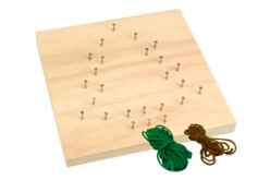 Kit String Art Sapin de Noël - String Art - Broderie et tissage – 10doigts.fr - 2