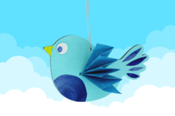 Suspensions oiseaux en bois - 6 pièces - Suspensions décoratives en bois – 10doigts.fr - 2
