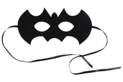 Masque chauve-souris en feutrine épaisse - Déguisements à fabriquer soi-même - 10doigts.fr