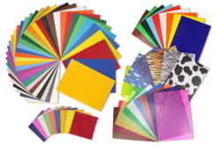 maxi set papiers bricolages - Papiers colorés - 10doigts.fr