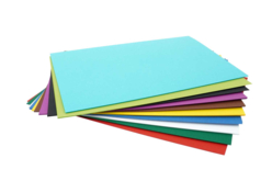 Papier léger multicolore, format A4 - 100 pages - Papiers colorés - 10doigts.fr