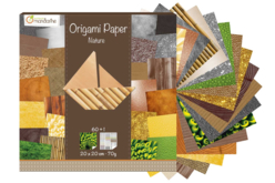 papier origami nature - Papiers Origami - 10doigts.fr - 2