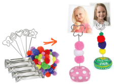 Kit porte-photos à modeler - 25 porte-photos - Kits clés en main – 10doigts.fr