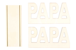 Range lettre papa - Pour le bureau de Papa - 10doigts.fr - 2