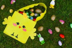 sac feutrine poussin - Kits créatifs Pâques - 10doigts.fr - 2