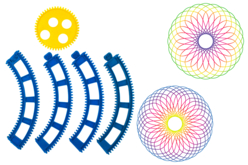 spirographe - Accessoires de dessin - 10doigts.fr