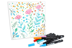 tableaux pattern marqueurs - Marqueur peinture - 10doigts.fr - 2
