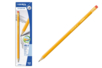 12 crayons graphite avec gomme - mine HB/2  - Crayons graphite – 10doigts.fr