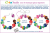 Perles fil élastique CréaFacile  - Activités manuelles fête des mères – 10doigts.fr